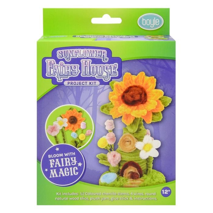 Boyle Sunflower Fairy House Project Kit