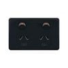 DETA Black Double Power Point - Black