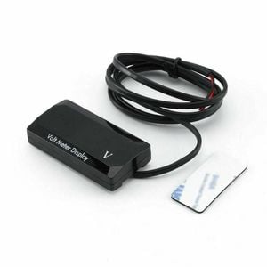 DC 12V Compatible LED Digital Monitor Volt Battery Gauge Voltage Caravan/Car Meter Display