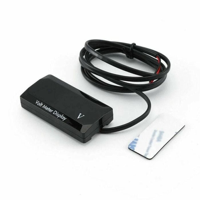 DC 12V Compatible LED Digital Monitor Volt Battery Gauge Voltage Caravan/Car Meter Display