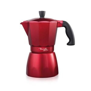 Barista Italico 6 Cup Espresso Maker Red Baccarat