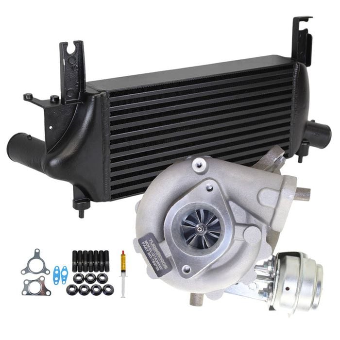 Upgrade Billet Turbo Charger With 75mm Intercooler For Nissan Pathfinder R51 Yd25 2.5l 4 Bolts