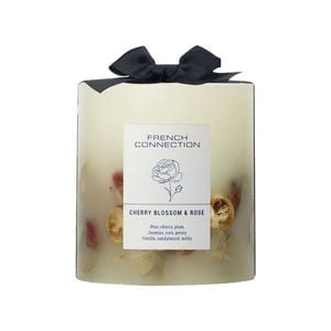 French Connection Cherry Blossom & Rose Botanical 1 Wick Medium Candle 660g