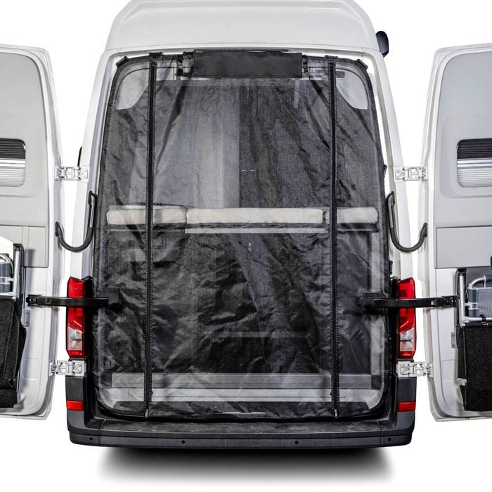VanShower Volkswagen Crafter Mosquito Fine Mesh Net for Rear Gullwing Doors