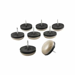 Surface Gard 22mm Nail On Slide Glides - 8 Pack