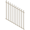 ProtectorAl 350 - 1200 x 1200mm Paperbark Raked 16-30º Batten Pool Fence Panel