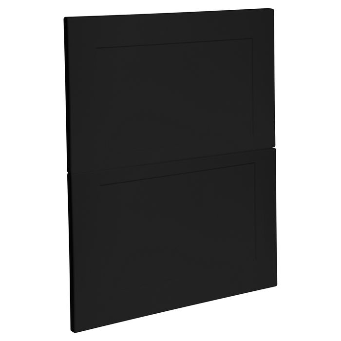 Kaboodle 600mm Black Olive Alpine 2 Drawer Panels