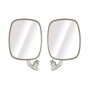 Stainless Steel VW Kombi Door Mirrors, Pair - Bay Window 1968-1979