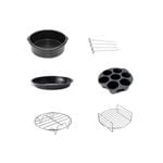 11 Pack Air Fryer Accessories with Recipes Cookbook