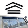 Ausgo Luxury Weather Shields For Toyota Land Cruiser Landcruiser 70 76 79 Lc70 Lc76 Lc79 2007-onwards Weathershield Window Visor