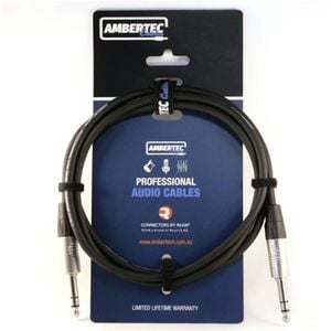 6.35mm Rean Trs Cable, 1.5m