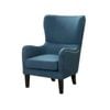 Hi-Back Dark Blue Fabric ArmChair