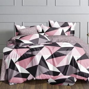 Luxor Single Pinkly On Design Cotton Quilt Doona Duvet Cover Set