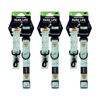 3PK Paws And Claws Pet Dog Collar Lead Set Large 120x2.5cm 45-65cm