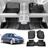 3D Floor Mats for Honda City Auto 2014-2020 Heavy Duty All Weather Car Mats Carpet Liner Set
