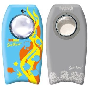 Redback Seaview 41" Bodyboard Slick Bottom/30cm Underwater Viewing Port Blue