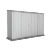 Absco Sheds 3.0 x 0.78 x 1.95m Zinc Economy Double Door Garden Shed