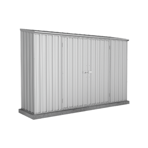 Absco Sheds 3.0 x 0.78 x 1.95m Zinc Economy Double Door Garden Shed