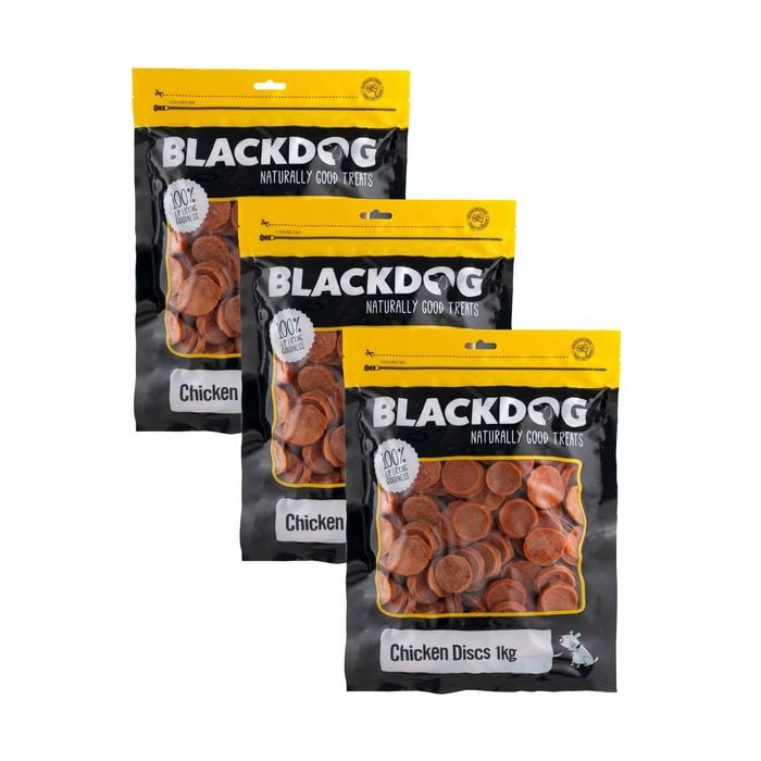 Blackdog Chicken Discs - 1kg B198x3