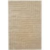 Contemporary Handmade Wool Rug - Ascent 6240 - Latte - 110x160cm