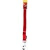Dog Leash Lead Reflective Nylon - Red - 10mm x 180cm (Pet One)