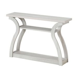 Familand Wooden Entryway Console Table For Hallway In White Oak