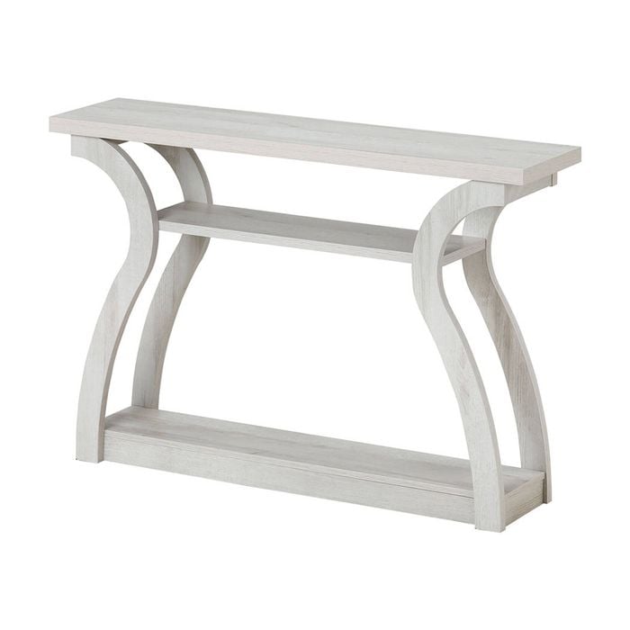 Familand Wooden Entryway Console Table For Hallway In White Oak