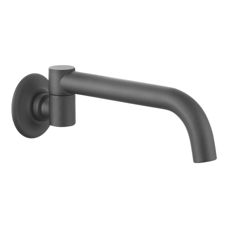Mondella Cadenza Matte Black Swivel Bath Spout