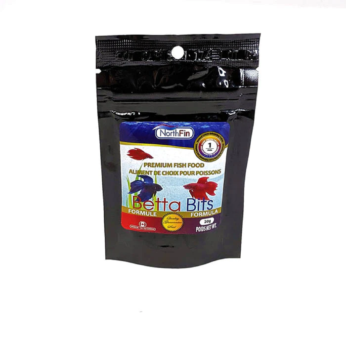 Northfin Betta Bits Fish Food 1mm, 20g