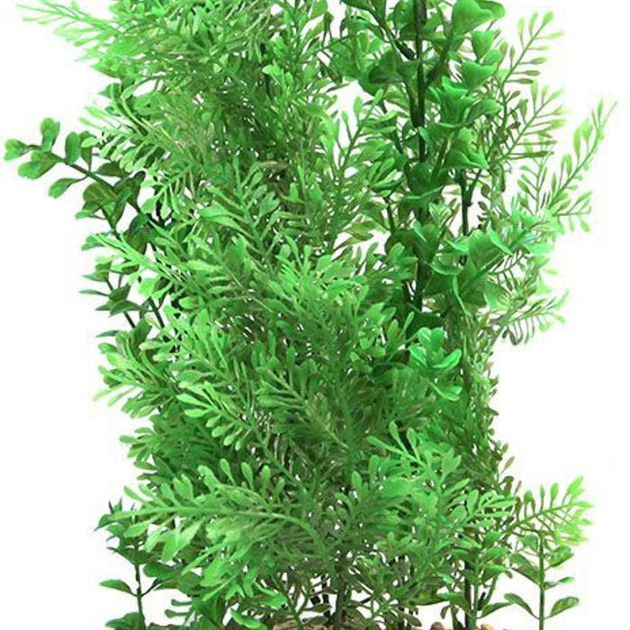 Aqua One Wisteria/Bacopa W/Gravel Base Plastic Plant - X Large (28222)