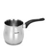 Hellenic Brew 810ml – Stainless Steel Greek Coffee Pot With Black Handle