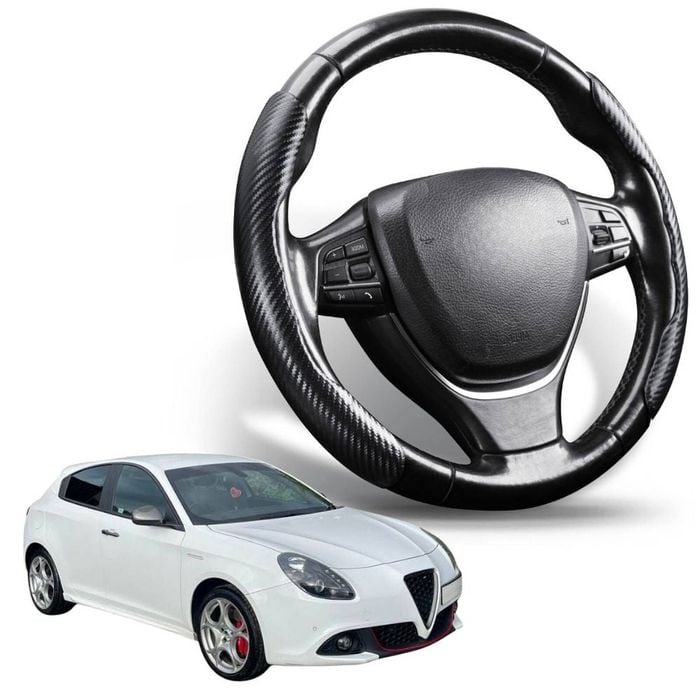 Segmented Steering Wheel Cover for Alfa Romeo Giulietta Manual 2010 - 2020
