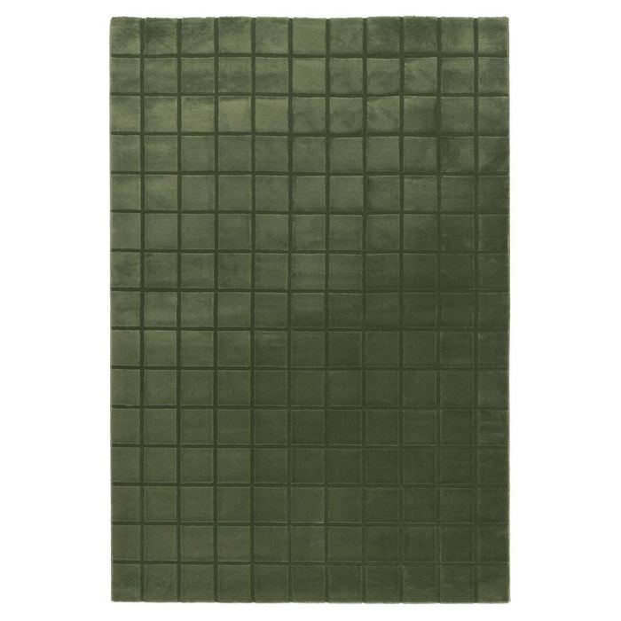 Loopsie-290cm X 200cm-jerada Textured Moss Green Rug