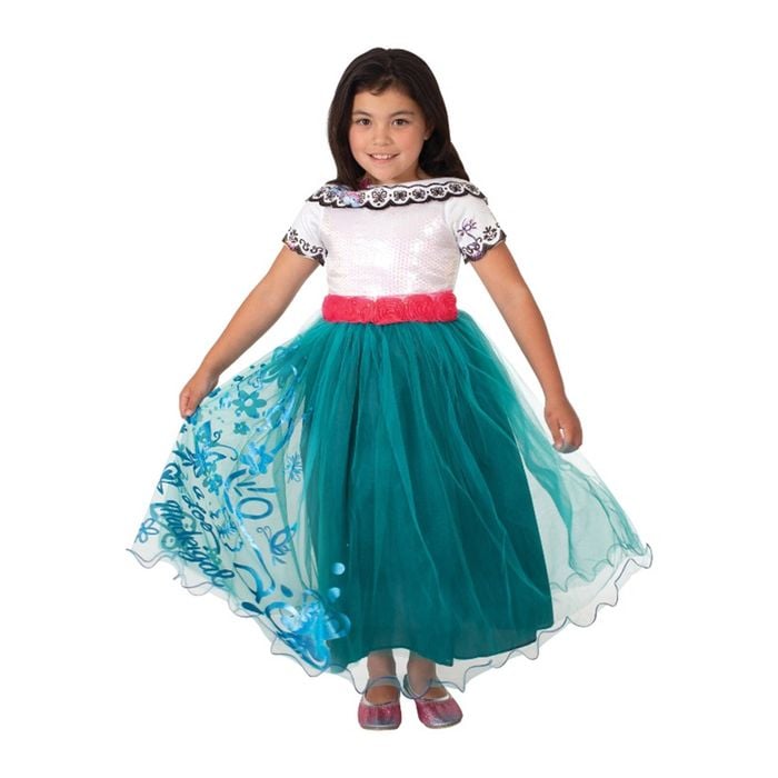 Disney Mirabel Premium Encanto Costume Kids Dress Up Party/Halloween Size 4-6y