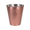 Moda Ribbed Copper Look Wine Bucket