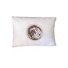 Orient Sense Dragon Embroidery Cushion - Stone
