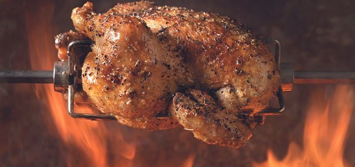 Rotisserie chicken lemon thyme garlic