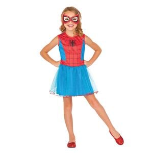 Marvel Spider Girl Opp Kids/Girls Dress Up Halloween Party Kids Costume Size 4-6