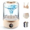 Catzon Portable Mini Washer 1.5L Rechargeable Underwear Laundry Cup-Khaki