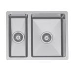 SINX 560 x 440mm Double Bowl Stainless Steel Sink