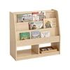 Jooyes Kids Double Side Wooden Bookcase With Storage - 82cm | Bookcase | 76cm