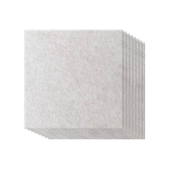 iDeer Life 12PCS Acoustic Foam Sound Absorbing Panels Wall Tiles Square - Sand
