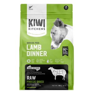Kiwi Kitchens Freeze-dried Dog Food Lamb Dinner 1.8 Kg