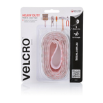 VELCRO Brand 25mm x 1m White Heavy Duty Hook and Loop Tape VL25557