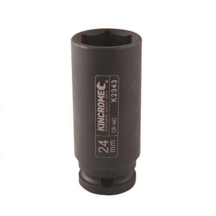 Kincrome 24mm ½” Square Drive Deep Impact Socket