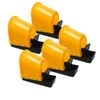 Yes4pets 5x Large Yellow Roll Out Nesting Box For Chickens With Egg Collection Tray And Wall Mount
