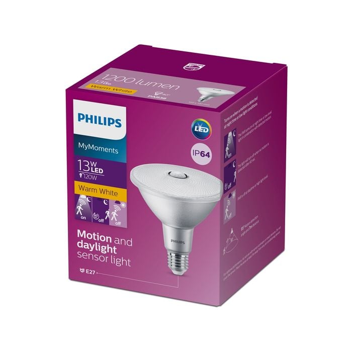 Philips 13W 1200lm Sensor LED PAR38 Lamp - 1 Pack
