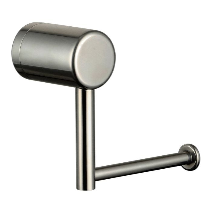 evekare Brushed Nickel Toilet Roll Holder