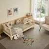 Hide & Seek Kids Lulu Solid Timber Kids Bed - Single