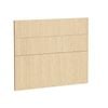 Kaboodle 900mm Honey Oak Modern 3 Drawer Panels